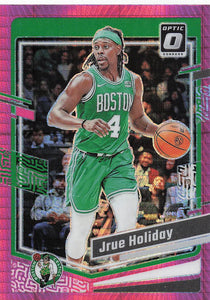 2023-24 Donruss Optic Basketball Pink Hyper Prizm Jrue Holiday #117