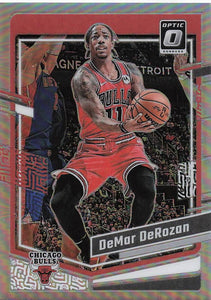 2023-24 Donruss Optic Basketball Holo Prizm DeMar DeRozan #43
