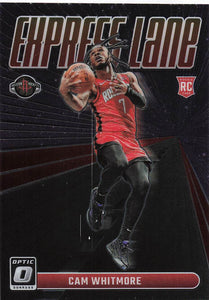 2023-24 Donruss Optic Basketball Express Lane Cam Whitmore #7 RC