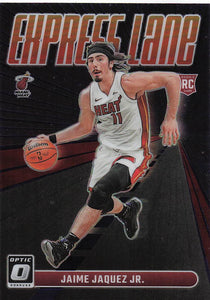 2023-24 Donruss Optic Basketball Express Lane Purple Jaime Jaquez Jr. #20 RC