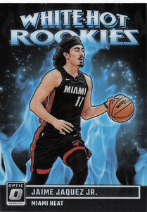 2023-24 Donruss Optic Basketball White Hot Rookies Jaime Jaquez Jr. #13