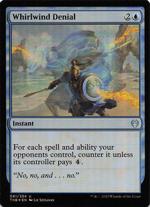 Magic The Gathering: Theros Beyond Death Foil EN: #81 Whirlwind Denial