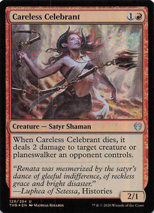 Magic The Gathering: Theros Beyond Death Foil EN: #129 Careless Celebrant