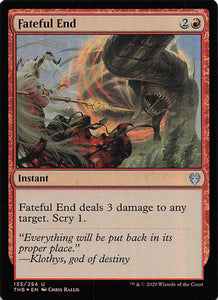 Magic The Gathering: Theros Beyond Death Foil EN: #133 Fateful End