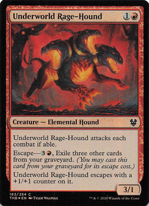 Magic The Gathering: Theros Beyond Death Foil EN: #163 Underworld Rage-Hound