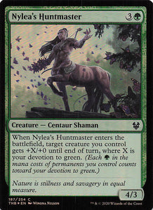 Magic The Gathering: Theros Beyond Death Foil EN: #187 Nylea's Huntmaster