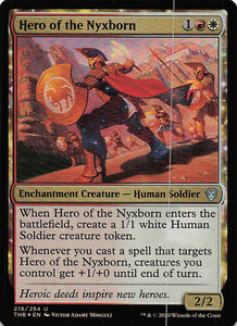 Magic The Gathering: Theros Beyond Death Foil EN: #219 Hero of the Nyxborn