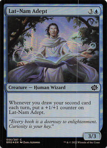 Magic The Gathering: The Brothers' War Foil EN: #56 Lat-Nam Adept
