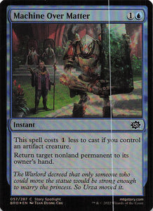 Magic The Gathering: The Brothers' War Foil EN: #57 Machine over matter