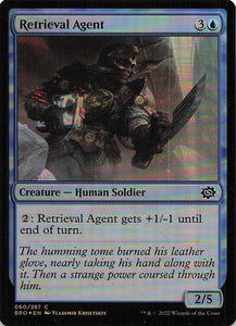 Magic The Gathering: The Brothers' War Foil EN: #60 Retrieval Agent