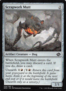 Magic The Gathering: The Brothers' War EN: #164 Scrapwork Mutt