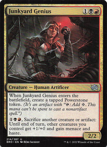 Magic The Gathering: The Brothers' War EN: #214 Junkyard Genius