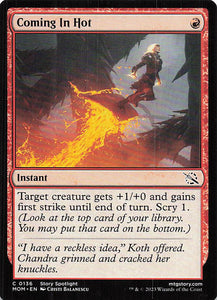 Magic The Gathering: March of the Machin EN: #136 Coming in Hot