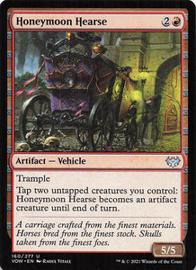 Magic The Gathering: Innistrad: Crimson Vow EN: #160 Honeymoon Hearse