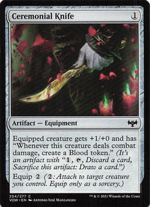 Magic The Gathering: Innistrad: Crimson Vow EN: #254 Ceremonial Knife