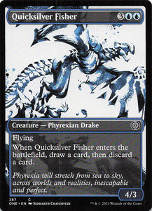 Magic The Gathering: Phyrexia: All Will Be One EN: #287 Quicksilver Fisher