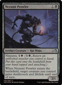 Magic The Gathering: Kamigawa: Neon Dynasty Foil EN: #116 Nezumi Prowler