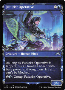 Magic The Gathering: Kamigawa: Neon Dynasty EN: #333 Futurist Operative