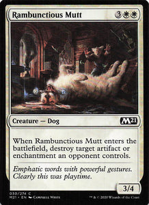 Magic The Gathering: Core Set 2021 EN: #30 Rambunctious Mutt