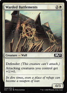 Magic The Gathering: Core Set 2021 EN: #44 Warded Battlements