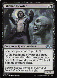 Magic The Gathering: Core Set 2021 EN: #109 Liliana's Devotee