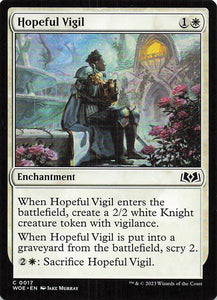 Magic The Gathering: Wilds of Eldraine EN: #17 Hopeful Vigil