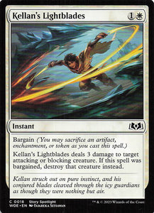 Magic The Gathering: Wilds of Eldraine EN: #18 Kellan's Lightblades