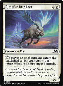Magic The Gathering: Wilds of Eldraine EN: #27 Rimefur Reindeer