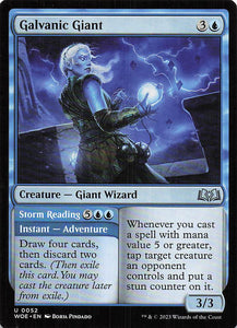 Magic The Gathering: Wilds of Eldraine EN: #52 Galvanic Giant