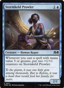 Magic The Gathering: Wilds of Eldraine EN: #71 Stormkeld Prowler