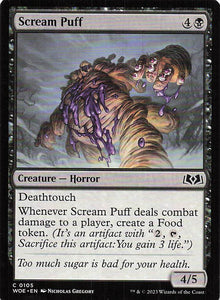 Magic The Gathering: Wilds of Eldraine EN: #105 Scream Puff