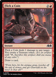 Magic The Gathering: Wilds of Eldraine EN: #128 Flick a Coin