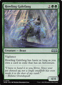 Magic The Gathering: Wilds of Eldraine EN: #175 Howling Galefang