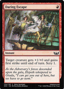 Magic The Gathering: Streets of New Capenna EN: #104 Daring Escape