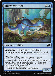 Magic The Gathering: Ikoria: Lair of Behemoth EN: #69 Thieving Otter