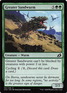 Magic The Gathering: Ikoria: Lair of Behemoth EN: #157 Greater Sandwurm