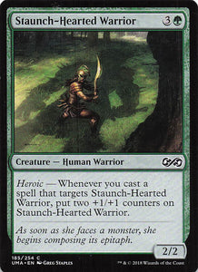 Magic The Gathering: Ultimate Masters EN: #185 Staunch-Hearted Warrior