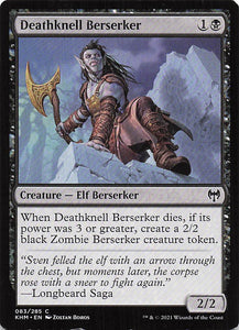 Magic The Gathering: Kaldheim EN: #83 Deathknell Berserker