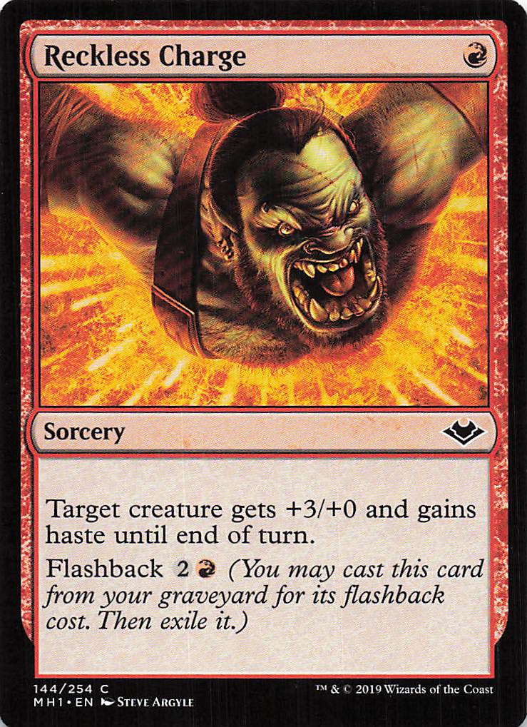 Magic The Gathering: Modern Horizons EN: #144 Reckless Charge