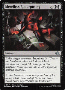 Magic The Gathering: March of the Machine EN: #117 Merciless Repurposing