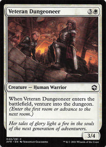 Magic The Gathering: Adventures in the Forgotten Realms EN: #40 Veteran Dungeoneer