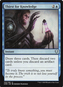 Magic The Gathering: Commander Legends EN: #103 Thirst for Knowledge