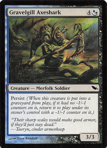 Magic The Gathering: Shadowmoor EN: #164 Gravelgill Axeshark