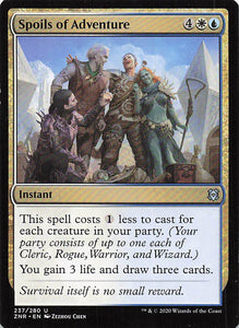 Magic The Gathering: Zendikar Rising EN: #237 Spoils of Adventure
