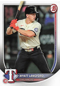 2025 Bowman Baseball Wyatt Langford #33