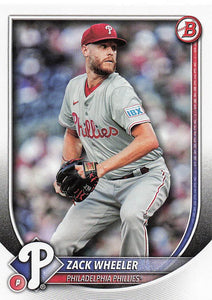 2025 Bowman Baseball Zack Wheeler #45