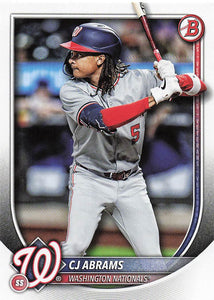 2025 Bowman Baseball CJ Abrams #49