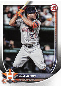 2025 Bowman Baseball Jose Altuve #63
