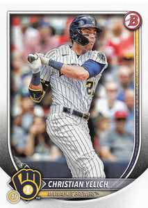 2025 Bowman Baseball Christian Yelich #67
