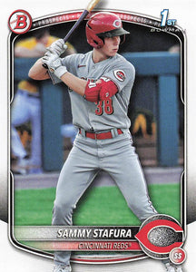 2025 Bowman Baseball Sammy Stafura #BP-100